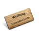 Engraved Wooden Name Badge