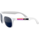 Fiesta Sunglasses- White with printing