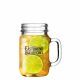 Glass Mason Jar with Handle- Printed with your design