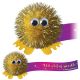 Glitter Logobug- Gold Pom and Yellow Feet