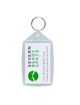 K06 Large Rectangular Keyring