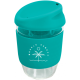 Kiato Cup with Silicone Band- Teal with printing