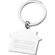 Personalised House Metal Keyring