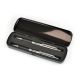 Printed Kyron Ballpen and Mechanical Pencil Set- Silver barrel 
