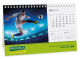 Printed Smart Calendar Panorama Easel
