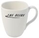 Quadra White Earthenware Mug