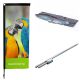 Rectangular Feather Flag and Ground Spike Set