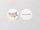 Personalised Seed Paper Button Badge