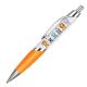 Spectrum Max Ballpen- Orange with a Full Colour Digital Print