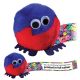 Standard Logobug- Royal Blue/Red Pom and Black Feet