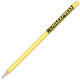 Standard Wooden Pencil no Eraser- Yellow with printing