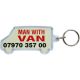 Van Shaped Keyring