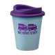 Vending Cup Travel Mug- Light blue mug with purple lid